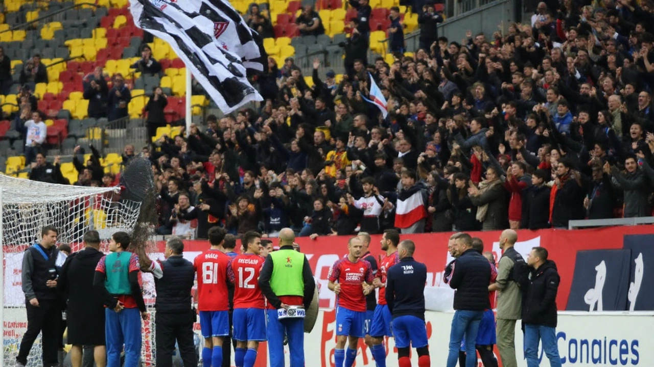 FCSB lovește din nou: UEFA aplică amenzi mari și închideri de sectoare